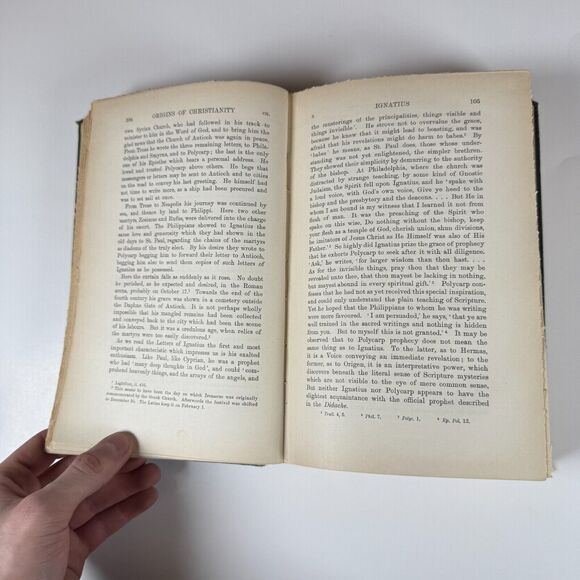 The Origins Of Christianity by T.B Strong 1909 Antique Book OXFORD - Picture 10 of 15